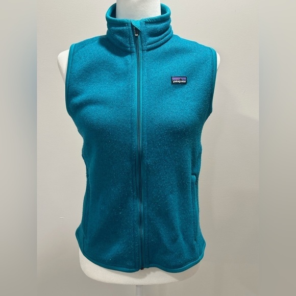Patagonia Jackets & Blazers - Patagonia Women’s Teal Sweater Vest Size Small